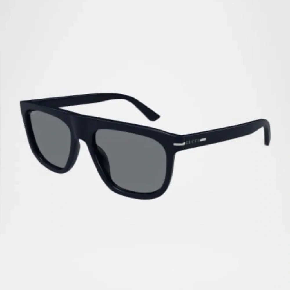 GUCCI GG1726S MENS SUNGLASSES DARK SHINY BLUE NWOT